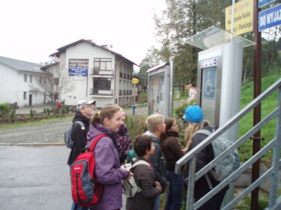 Wycieczka uczniów klasy 1 Gimnazjum do Ustronia
